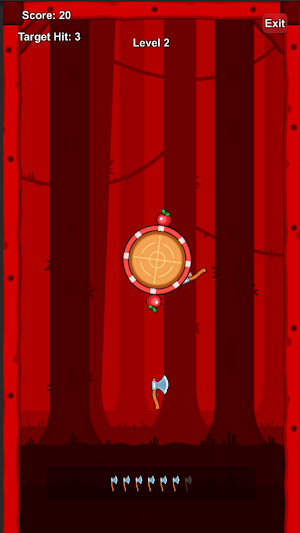Blade Throw Adventure Game Screenshot 2