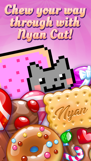Nyan Cat: Candy Match Screenshot 2