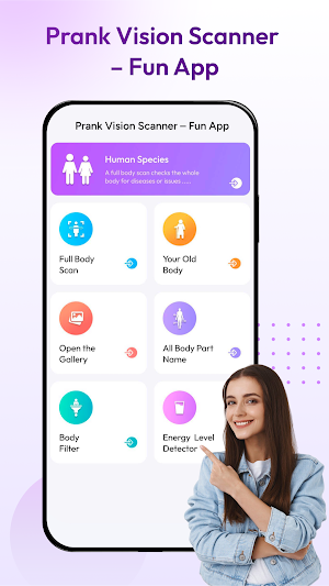 Prank Vision Scanner – Fun App Screenshot 0