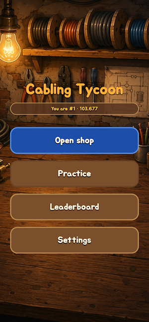 Cabling Tycoon: LAN Cable Shop Screenshot 0