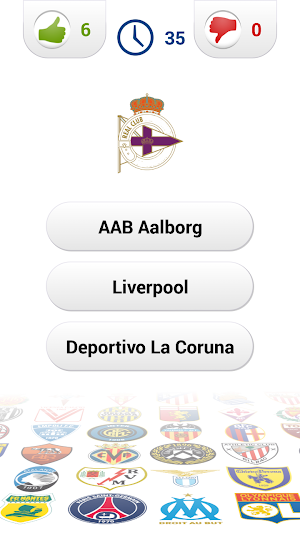 Logo Football Club Quiz Screenshot 1