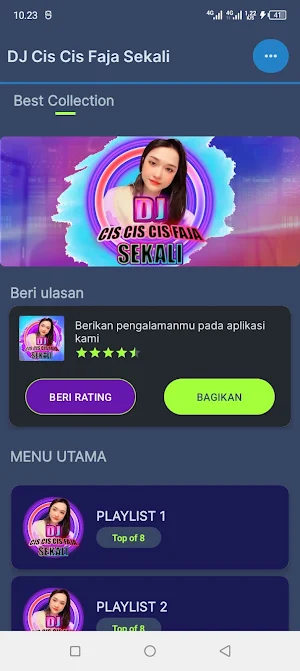 DJ Cis Cis Faja Sekali Remix Screenshot 0