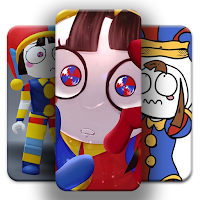 Pomni Digital Wallpaper Circus