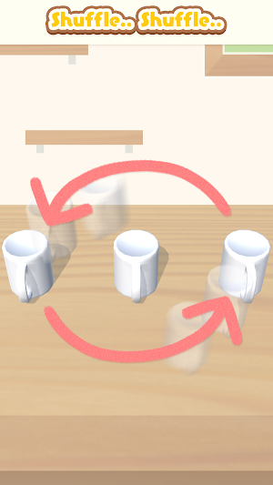 Shuffle Cup: Find Cats! Screenshot 1