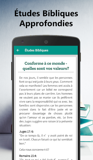 Études bibliques approfondies quotidiennes Screenshot 0