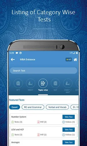 TCY - MBA, BANK, SSC & 180+ Exam Preparation App Screenshot 3