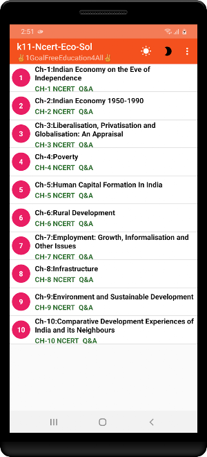 Class 11 Economics NCERT Solutions IED Screenshot 2