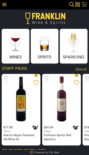 Franklin Wine & Spirits Screenshot 1