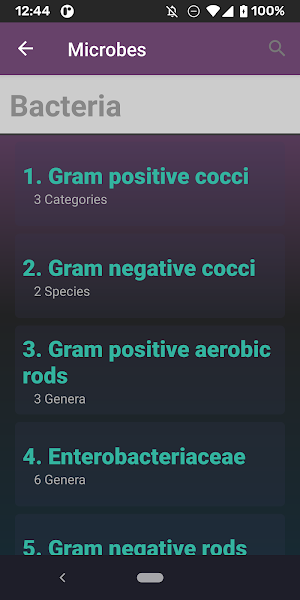MedMicrobes Screenshot 2