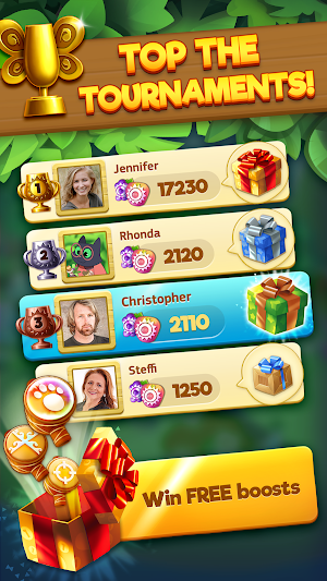 Tropicats: Match 3 Games on a Tropical Island Screenshot 3