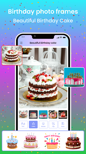 Ai Birthday Photo frames Screenshot 2