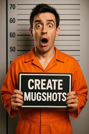 Mugshot Wanted Photo Generator Screenshot 0