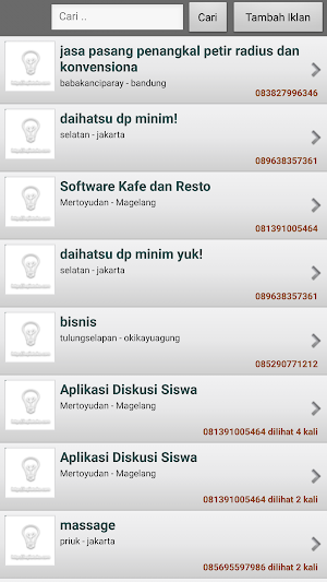 Pasang Iklan Gratis Screenshot 0