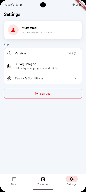 Sunrice Client Screenshot 2