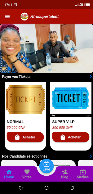 afrosupertalent Screenshot 1