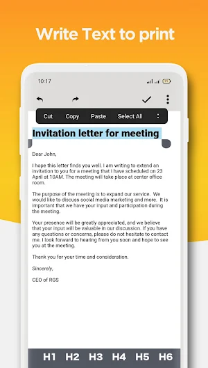 Text to PDF Maker - Converter Screenshot 2