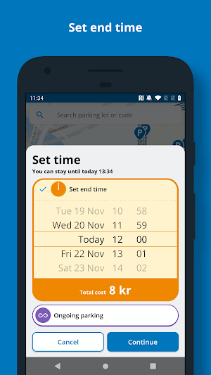 Parkering Göteborg Screenshot 2