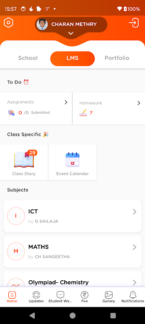 Sreenidhi Global School Screenshot 1