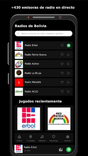 Radios de Bolivia Screenshot 0