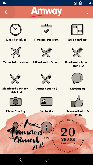 Amway Global Events Screenshot 1