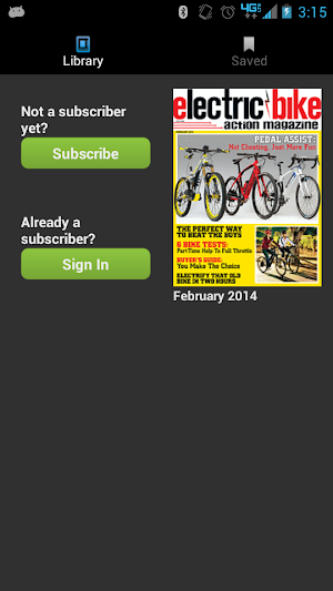 Electric Bike Action Magazine Screenshot 1