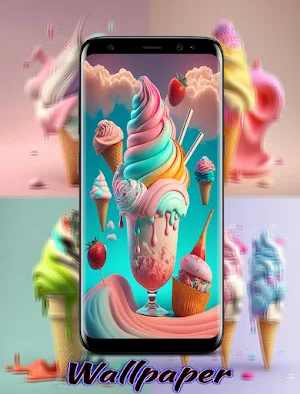 خلفيات الآيس كريم Screenshot 0