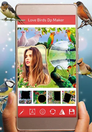 Love Birds DP for Insta/FB Screenshot 3