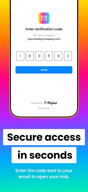 Fliplet Hub Screenshot 1