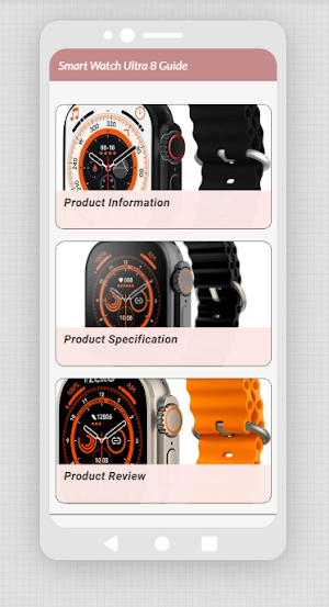 Smart Watch Ultra 8 app guide Screenshot 3