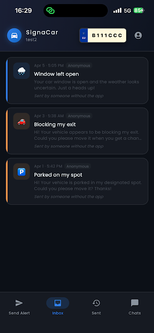 SignaCar Screenshot 1
