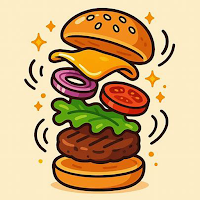 Burger Catch Frenzy