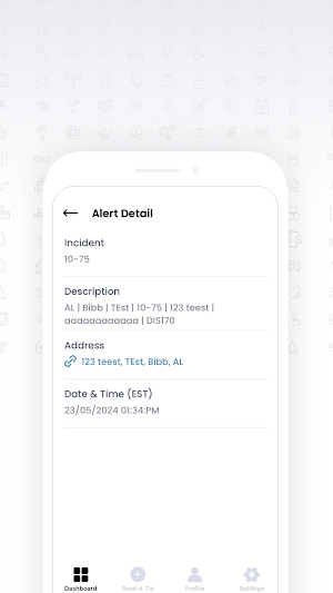 Alertpage Mobile Screenshot 2