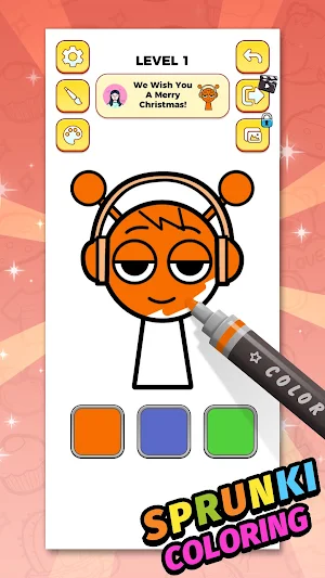 Sprunki: Coloring Game Screenshot 3