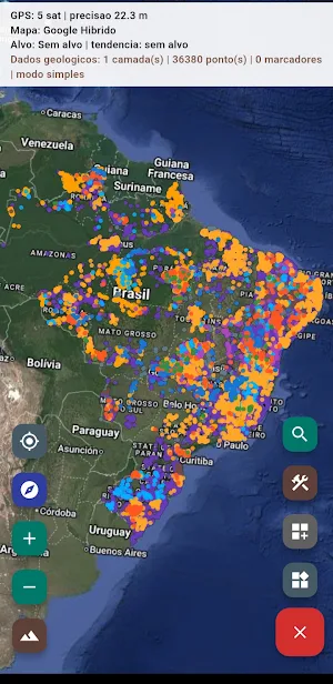 Offline GPS & Mining Screenshot 1