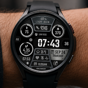 Sci Fi Slate Watch Face Screenshot 0
