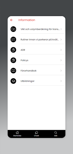 PO Perssons Åkeri Screenshot 2