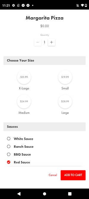 Pizza Parma Screenshot 2