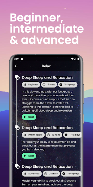 Free meditation, mindfulness, sleep & more - Relax Screenshot 2