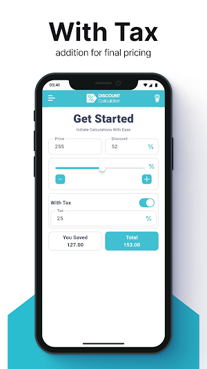 Discount Calculator With Tax Screenshot 2