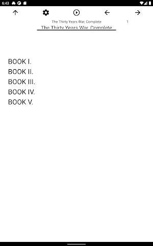 Book, The Thirty Years War, Complete Screenshot 2