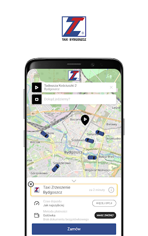Taxi Zrzeszenie Bydgoszcz Screenshot 1