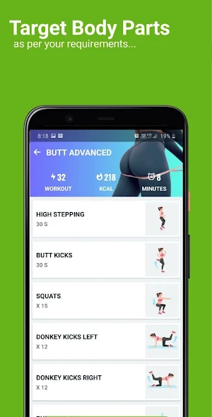 Female Fitness - Home Workout Screenshot 3