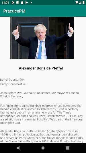 British Prime Ministers Screenshot 2
