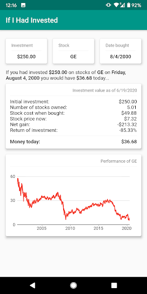 Investment Calculator Screenshot 2