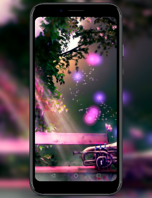 Fireflies Live Wallpaper Screenshot 1