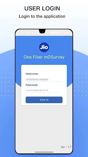 One Fiber mDsurvey Screenshot 0
