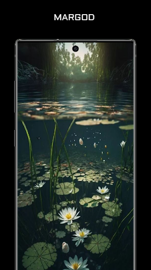 Water Garden Wallpaper Screenshot 0