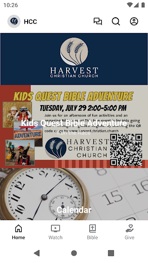 harvestchristian.church Screenshot 0