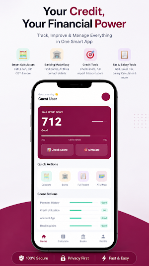 Credit Score Calculator Pro Screenshot 0