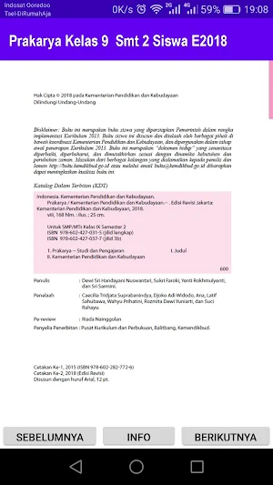 Prakarya kelas 9 Smt 2 Siswa E2018 Screenshot 1